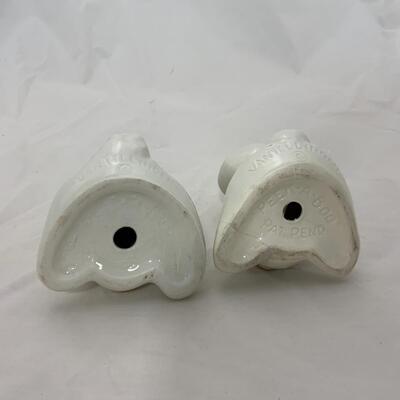 -151- VAN TELLINGEN | Repaired | 1950s Peek-A-Boo | Master Salt and Pepper