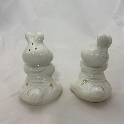 -151- VAN TELLINGEN | Repaired | 1950s Peek-A-Boo | Master Salt and Pepper