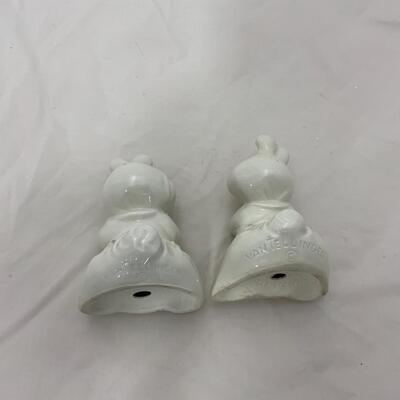 -151- VAN TELLINGEN | Repaired | 1950s Peek-A-Boo | Master Salt and Pepper
