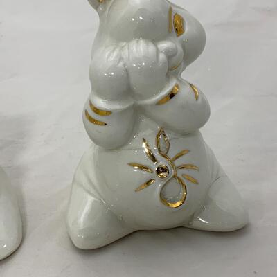 -151- VAN TELLINGEN | Repaired | 1950s Peek-A-Boo | Master Salt and Pepper