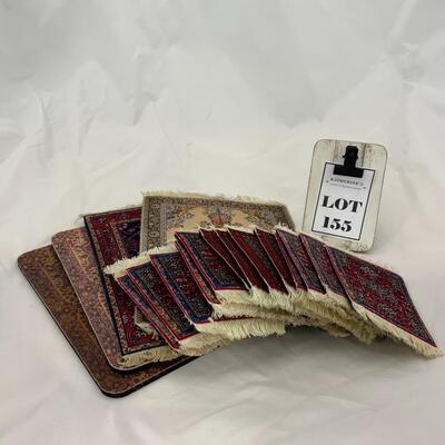 -155- Five Mouse Rugs | Fourteen Mug Rugs