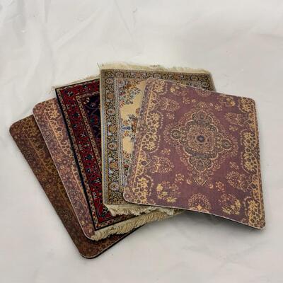 -155- Five Mouse Rugs | Fourteen Mug Rugs