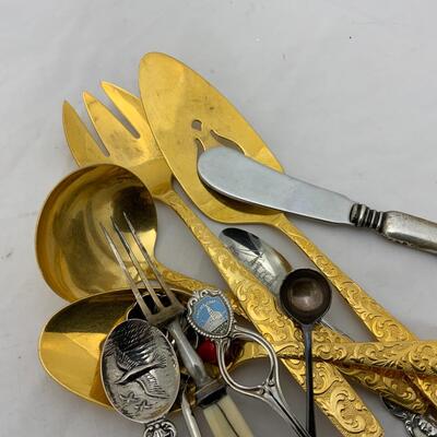 -162- Mixed Lot of Flatware