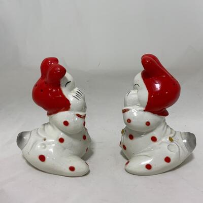 -168- VAN TELLINGEN | 1950s Peek-A-Boo | Master Salt and Pepper