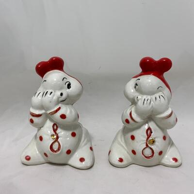 -168- VAN TELLINGEN | 1950s Peek-A-Boo | Master Salt and Pepper