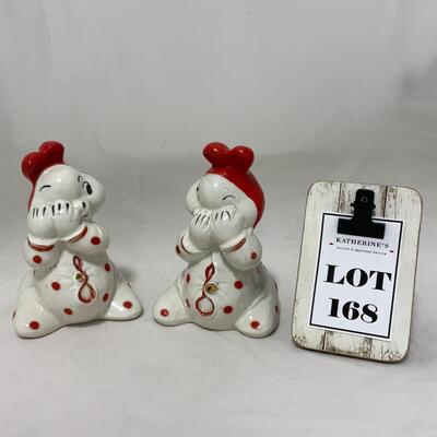 -168- VAN TELLINGEN | 1950s Peek-A-Boo | Master Salt and Pepper