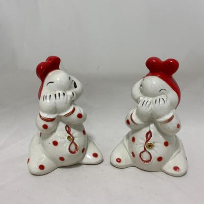 -168- VAN TELLINGEN | 1950s Peek-A-Boo | Master Salt and Pepper