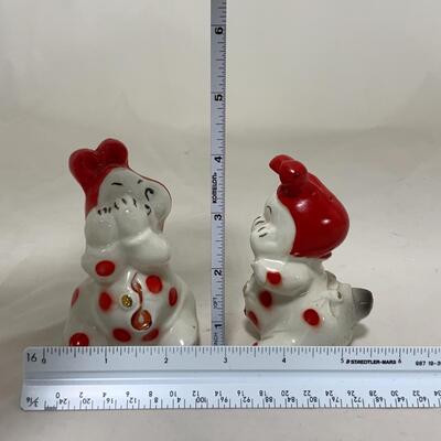 -169- VAN TELLINGEN | 1950s Peek-A-Boo | Salt and Pepper Shakers