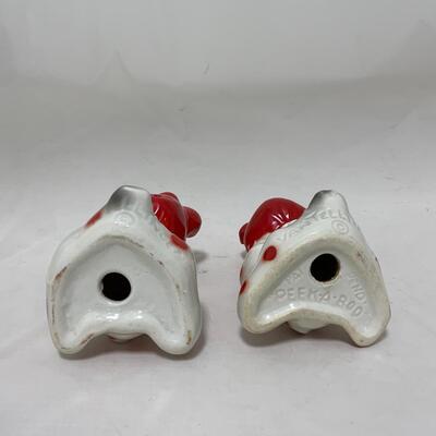 -169- VAN TELLINGEN | 1950s Peek-A-Boo | Salt and Pepper Shakers