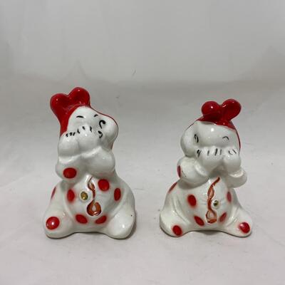 -169- VAN TELLINGEN | 1950s Peek-A-Boo | Salt and Pepper Shakers