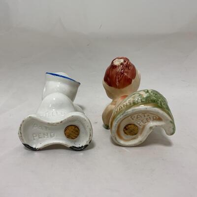 -172- VAN TELLINGEN | 1950s Sailor and Mermaid | Huggies