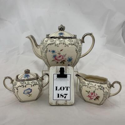 -187- Sadler of England | Three Piece Tea Set