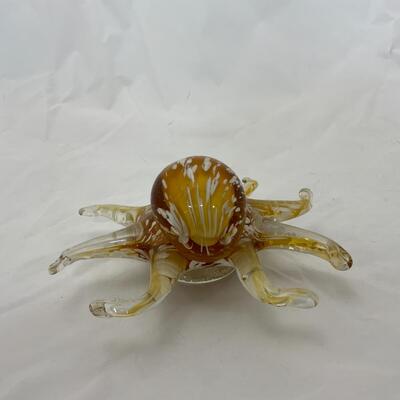 -192- Substantial Glass Octopus