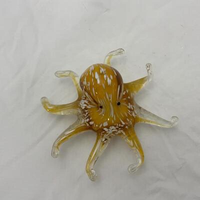 -192- Substantial Glass Octopus
