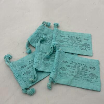 -193- Vintage Tiffany and Co. Jewelry Bags