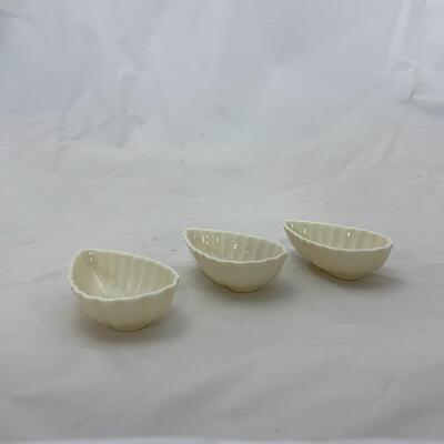 -194- BELLEEK | Nine Pieces | Small Dishes