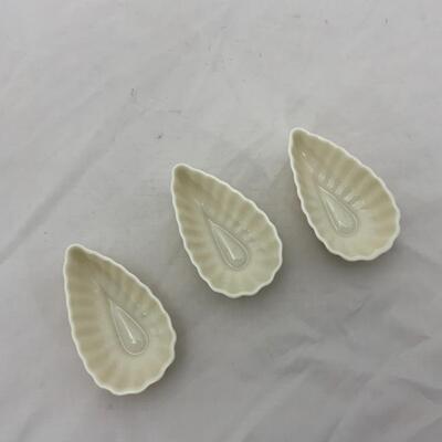 -194- BELLEEK | Nine Pieces | Small Dishes