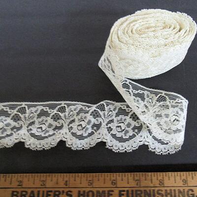 Roll of White Lace