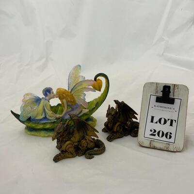 -206- Fairy Figure | Steampunk Dragons