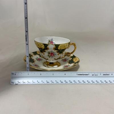 -208- Three Ornate Sets | Cups and Saucers