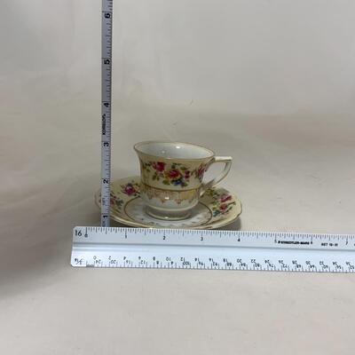 -208- Three Ornate Sets | Cups and Saucers