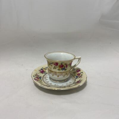 -208- Three Ornate Sets | Cups and Saucers