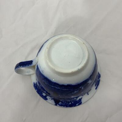-212- Blue and White Dishes | Flow Blue | Auld Lang Syne