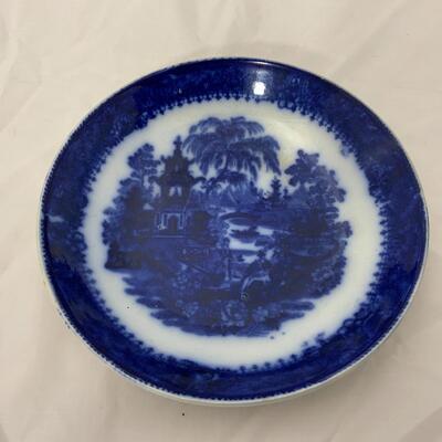 -212- Blue and White Dishes | Flow Blue | Auld Lang Syne