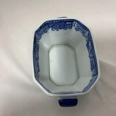 -212- Blue and White Dishes | Flow Blue | Auld Lang Syne
