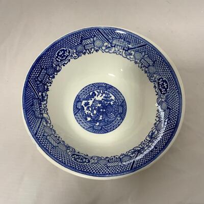 -212- Blue and White Dishes | Flow Blue | Auld Lang Syne