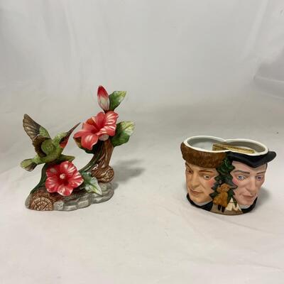 -214- Avon Lewis & Clark Mug | Humming Bird Figure