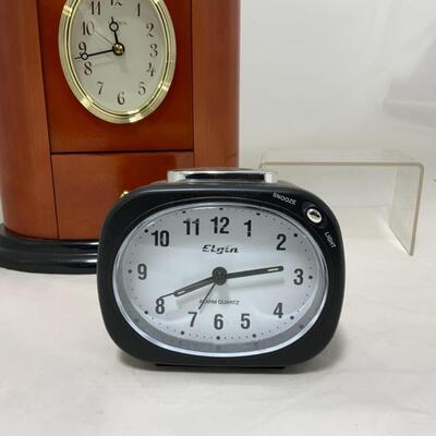 -216- Four Modern Battery-Operated Clocks