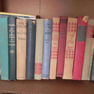 LOT VINTAGE BOOKS