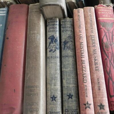 LOT VINTAGE BOOKS