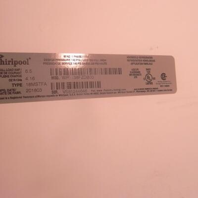 LOT 83  WHIRLPOOL REFRIGERATOR