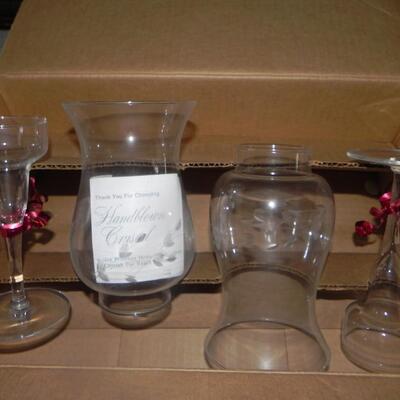 LOT 43  PRINCESS HOUSE CANDLE HOLDERS (NIB)