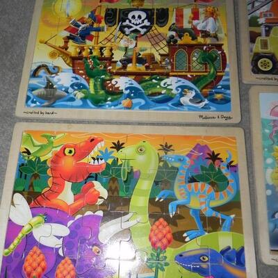 LOT 49 WOODEN HAND CRAFTED PUZZLES