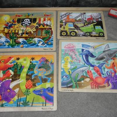 LOT 49 WOODEN HAND CRAFTED PUZZLES