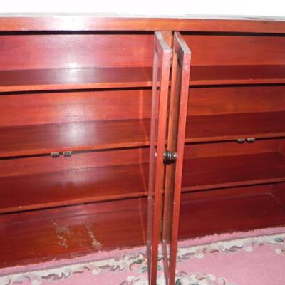 LOT 36 WOODEN BOOKCASE