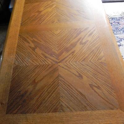 LOT 89  WOODEN LIFT COFFEE TABLE