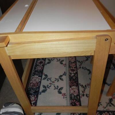LOT 94 SMALL DESK AND CHAIR
