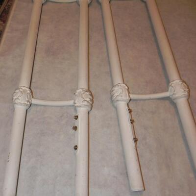 LOT 95 IRON HEADBOARD