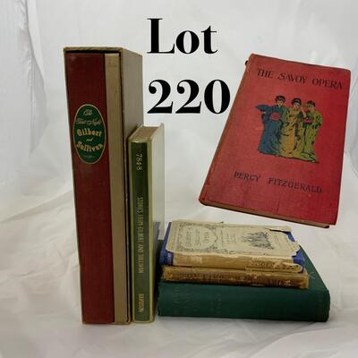 -220- BOOKS | Gilbert and Sullivan