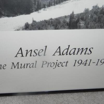 LOT 104 FRAMED ANSEL ADAMS PRINT