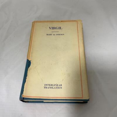 -222- BOOKS | Latin Language | Rome | Versions of Virgil