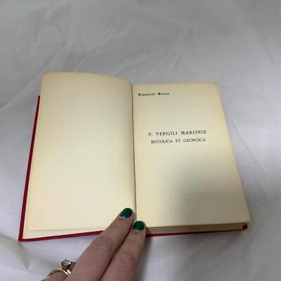 -222- BOOKS | Latin Language | Rome | Versions of Virgil