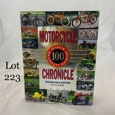 -223- BOOKS | Motorcycle Chronicle | Coffee Table Sized