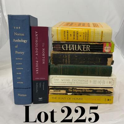 -125- BOOKS | Poetry | Leaves of Grass | Chaucer | Shakespeare