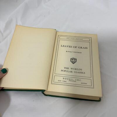 -125- BOOKS | Poetry | Leaves of Grass | Chaucer | Shakespeare