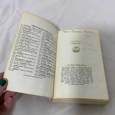 -125- BOOKS | Poetry | Leaves of Grass | Chaucer | Shakespeare
